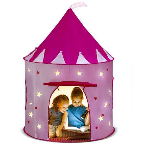 Play22USA Princess Castle 40" x 53" Indoor Polyester Play Tent with Carrying Bag | Wayfair