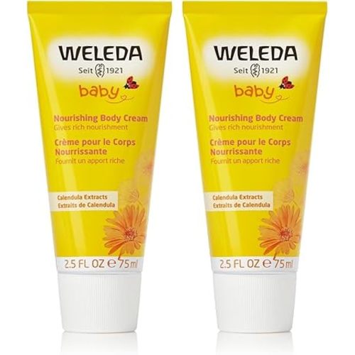 Weleda Calendula Body Cream, 2.5 Fluid Ounce (Pack of 2)