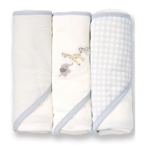 Starting Out Baby Boys Embroidered Animal Towel Set