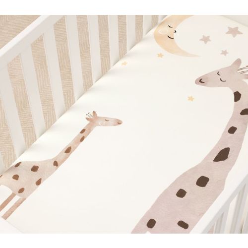 Goldie Giraffe Crib Sheet Bundle, Set of 2
