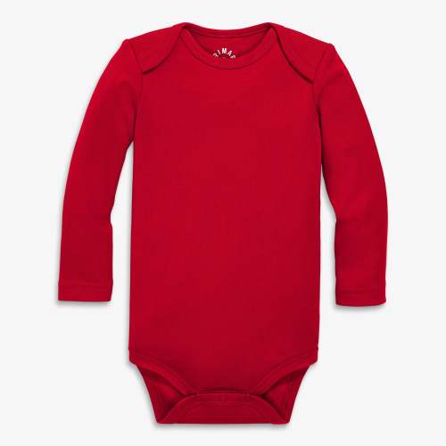 Organic long sleeve babysuit | Primary.com