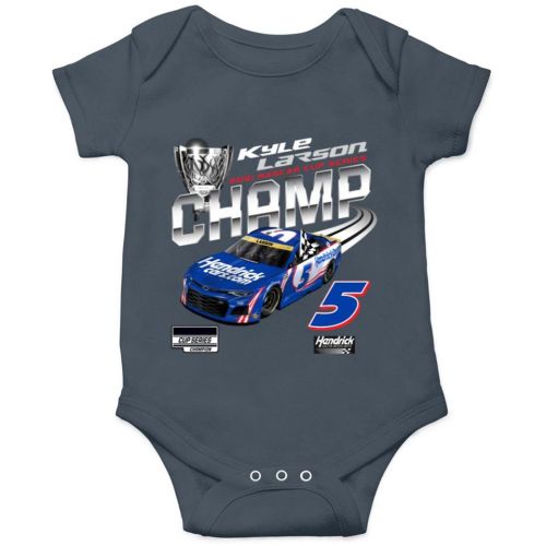 Kyle Larson Championship Onesies Short Sleeve Onesie 6M sold by Advantageous Camel | SKU 80442310 | Printerval