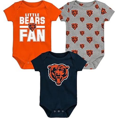 Outerstuff Newborn NFL Little Tike 3-Piece Bodysuit Set