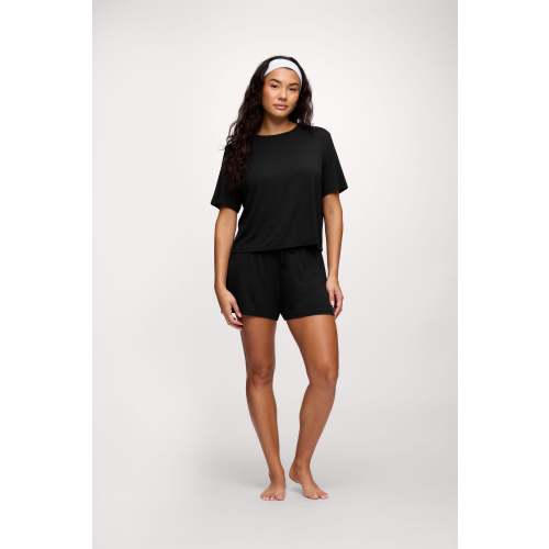 Pajama Short Set | Black – nuuds