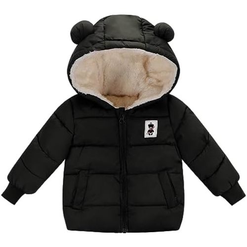 Newborn Baby Girls Fleece Outerwear Jacket Toddler Winter Coat Infant Clothes