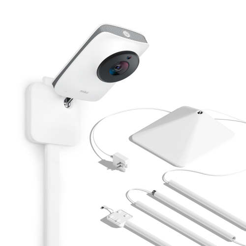 Miku Pro Smart Baby Monitor With Wall Mount and Floor Stand | Breathing and Sleep Tracking