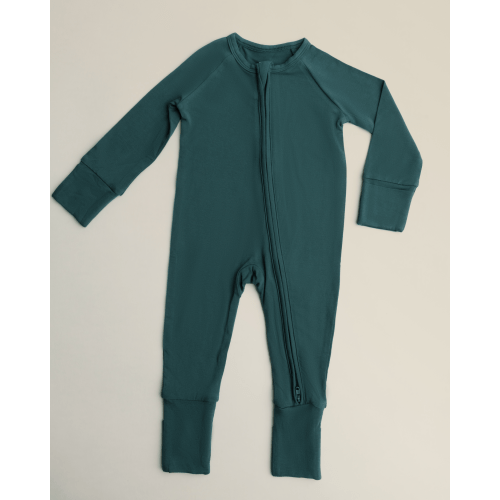 Bamboo Baby Pajamas | Evergreen | Kindred Bravely