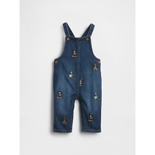 Gap × Disney Baby Denim Overalls | Gap