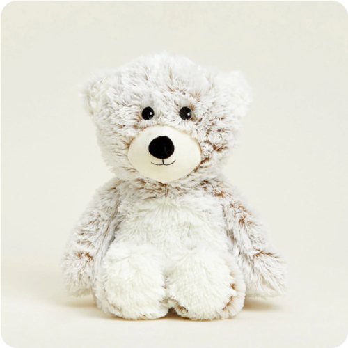 Marshmallow Bear Warmies, Microwavable Stuffed Animal