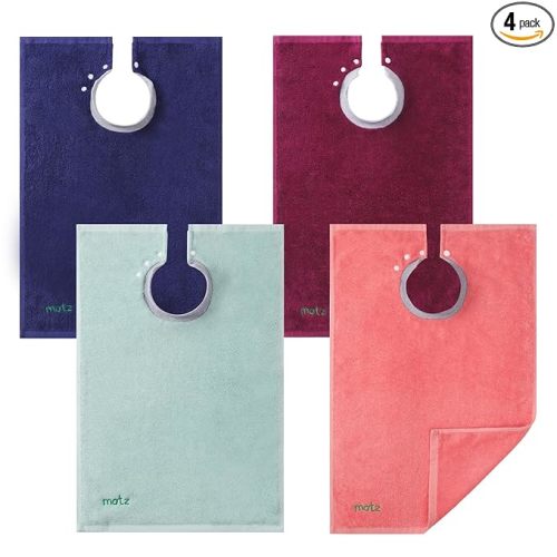 MATZ Terry Towel Snap On Toddler & Baby Bibs