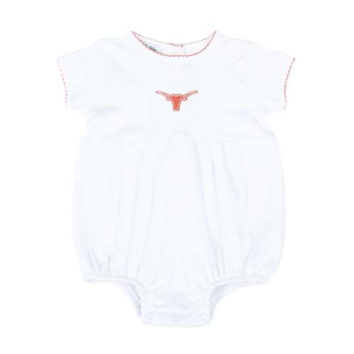 Lil' Longhorn Embroidered Short Sleeve Boy Bubble