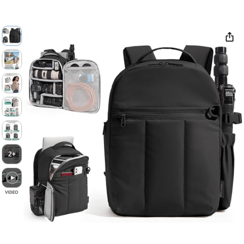 BAGSMART Puffy Camera Backpack