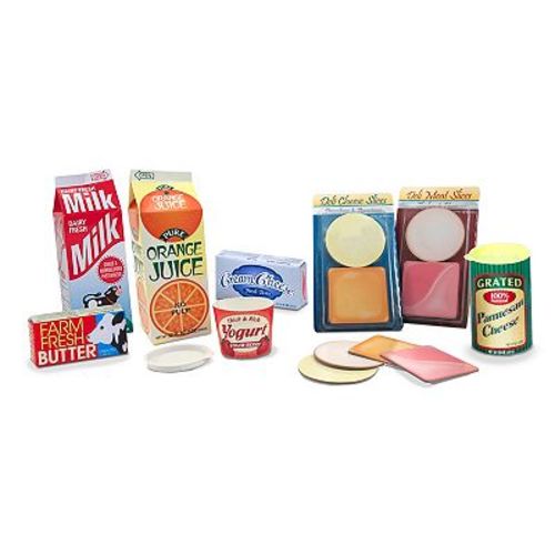 Let's Play House! Fridge Groceries Play Set by Melissa & Doug