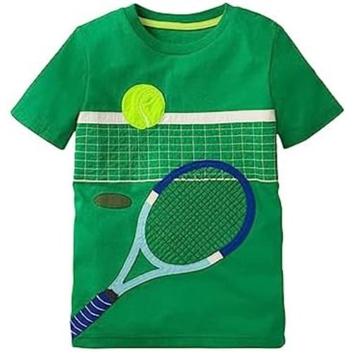 T-Shirt 5 to 14Y V Neck Button Short Sleeve Top Kids Cute Spring Casual Blouse Summer Tee