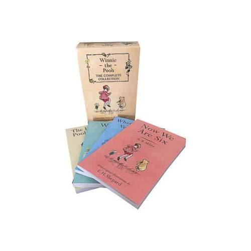 Winnie The Pooh - The Complete Collection 4 Book Box Set by A. A. Milne | Paper Plus