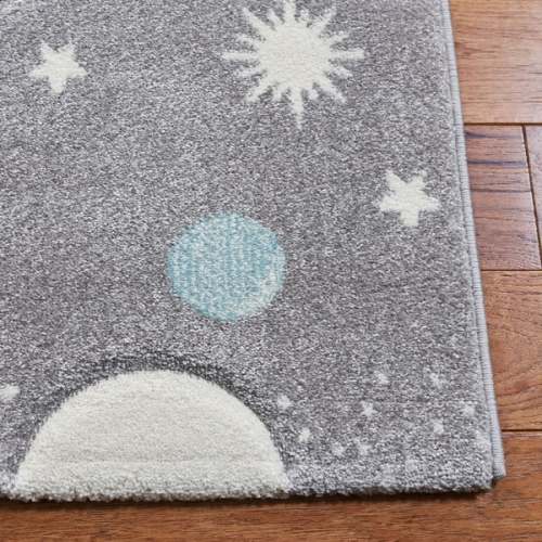 Sally Saturn Kids' Rug, Grey/Multi - Safavieh | Maisonette