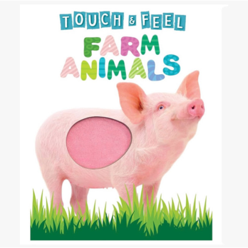 Touch and Feel Farm Animals - Novelty Book - Children's Board Book - Interactive Fun Child's Book