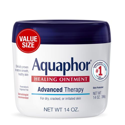 Amazon.com: Aquaphor Advanced Therapy Healing Ointment Skin Protectant, 14 OZ | Clinically Proven Skin Protectant Moisturizer for Cracked, Irritated or Dry Skin Relief, Dye and Fragrance Free
