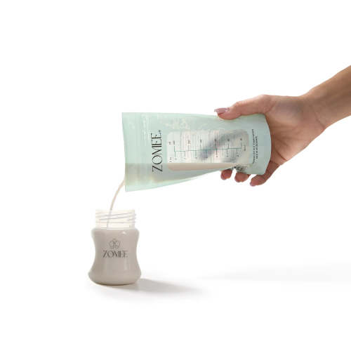 Zomee Breast Milk Storage Bags | Leak-Proof and Freezer-Safe