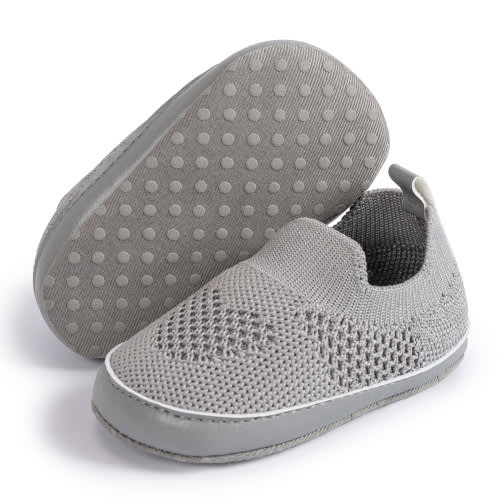 Bonario Baby Girls Boys Shoes Infant Casual Sneakers Newborn Soft Sole Slip on for First Walkers 3-18 Months