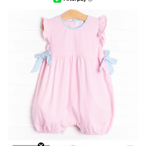 Pinky Promise Bubble Romper, Pink – Stitchy Fish