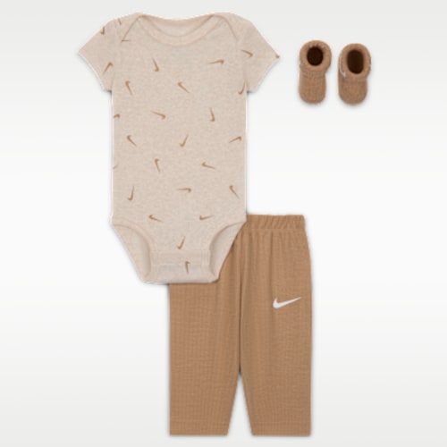 Nike Baby 3-Piece Bodysuit and Waffle Pants Set. Nike.com