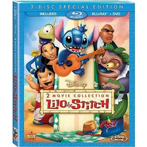 Lilo & Stitch / Lilo & Stitch: Stitch Has A Glitch Two-Movie Collection (Three Disc Blu-ray / DVD Combo)