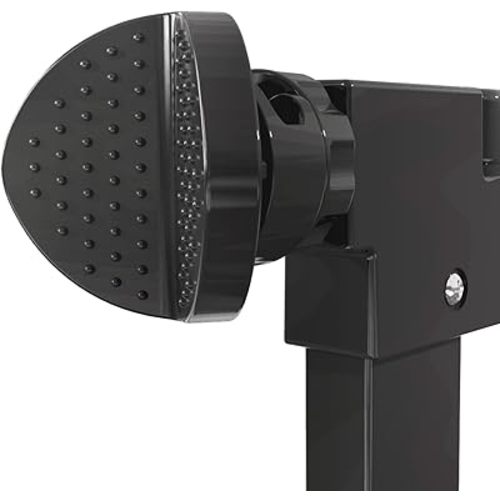 2 Pack Baby Gate Banister Adapter for Pressure Mounted Stair Gates Universal Hardware Parts Kit Baby and Dog Gate for Stairs No Drilling (Black)