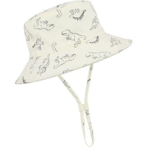 Durio UPF 50+ Beach Baby Sun Hat Sun Protection Cute Wide Brim Summer Baby Boy Bucket Hats Toddler Sun Hats for Girl