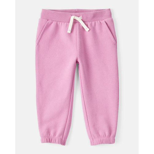 Baby Girl DayDream Fleece Joggers - Pink - Carter's | Carter's