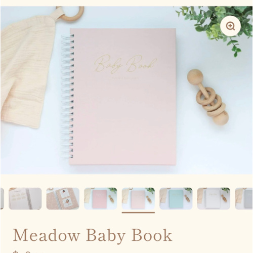 Meadow Baby Book