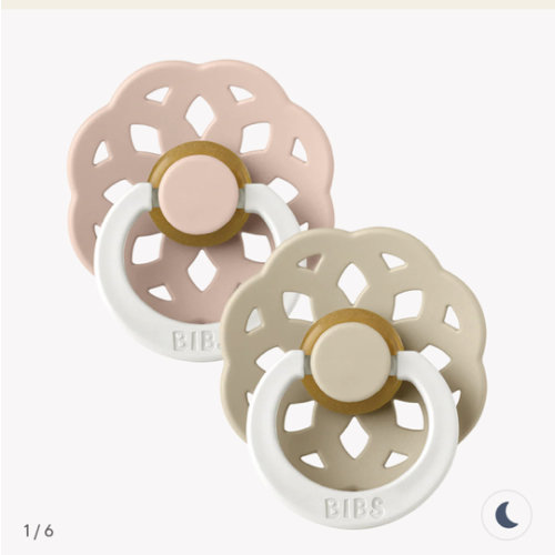 BIBS Boheme 2-Pack Blush Glow & Vanilla Glow | bibsworld.com – Bibsworld store US