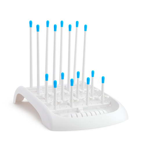 Munchkin Fold Baby Bottles and Accessories Drying Rack, White