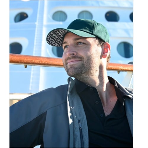 Hidden V’s - Forest Green – Vivee Hat Co