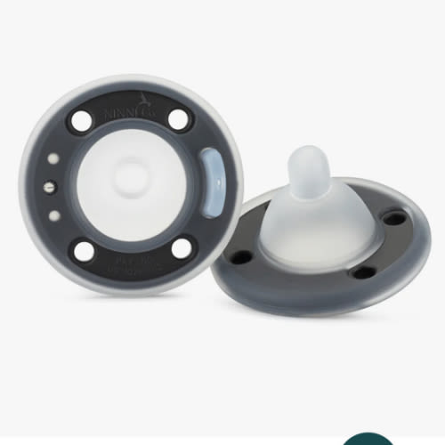 Onyx Baby Pacifiers - 2 pk | Silicone Pacifier – Ninni Co