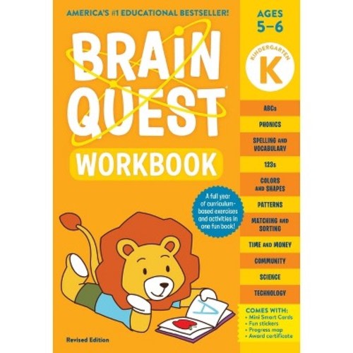 Brain Quest Workbook: Kindergarten Revised Edition -  by  Workman Publishing