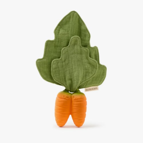 Cathy the Carrot Mini DouDou Teether