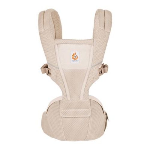 Ergobaby Alta 2-in-1 All Carry Positions Baby Carrier and Hip Seat - 4M - 4yrs - Natural Beige