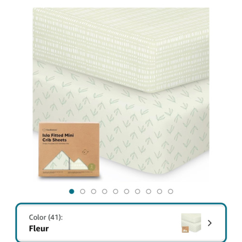Amazon.com: KeaBabies: Mini Crib Sheets