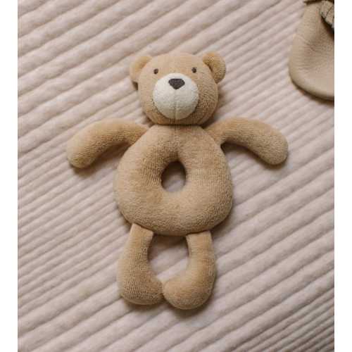 Bear Plush Baby Rattle