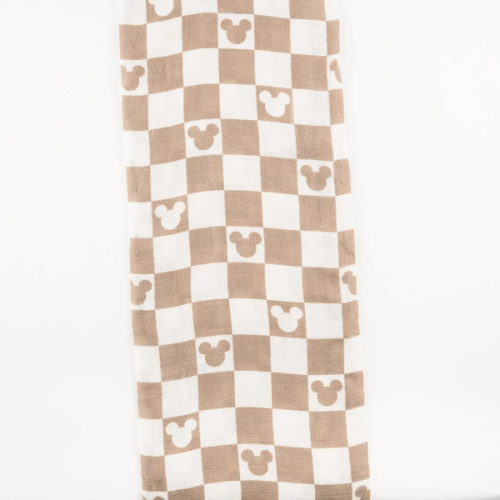 Checkered Mouse Muslin Blanket – Ellie Sue