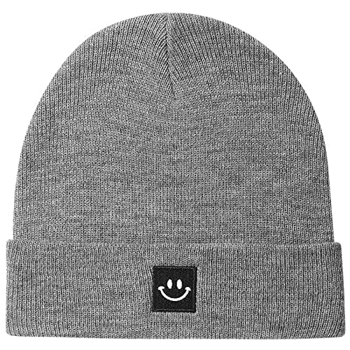 Baby Beanie Knit Ski Hat with Cute Face for Girls Boys 0-7 Years