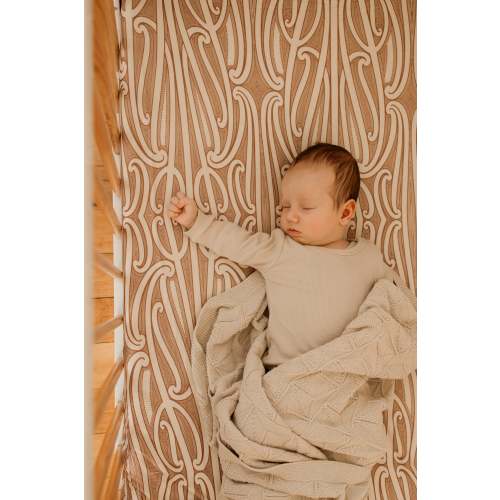 Manaaki Cot Sheet - Parauri
