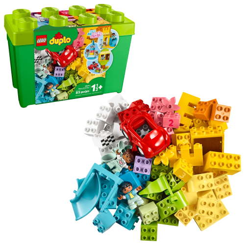Free Shipping! LEGO Classic Deluxe Brick Box Building Set with 85 colorful bricks, storage, and toy figures for toddlers 1.5+
