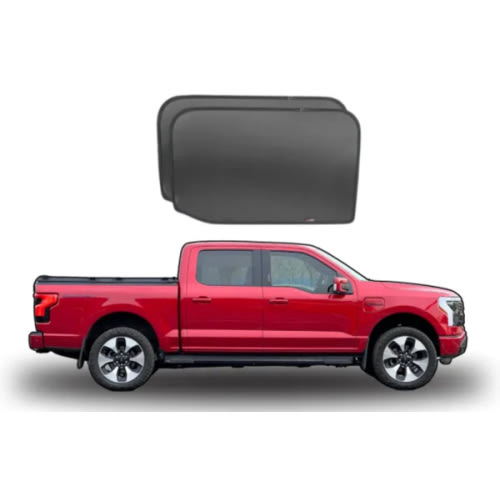 Ford F150 F250 F350 SuperCrew 13th & 14th Gen Car Window Sun Shades (2015-Present)* – Snap Shades