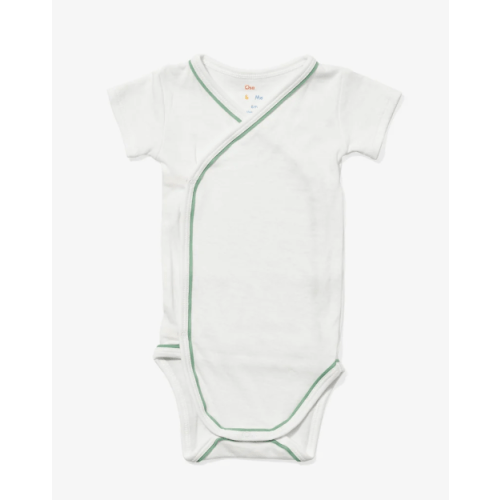 Crossbody Short Sleeve One-piece