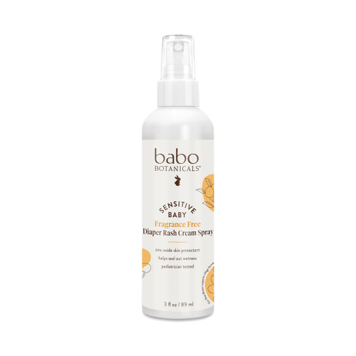 Sensitive Baby Diaper Rash Cream Spray,  Fragrance-Free