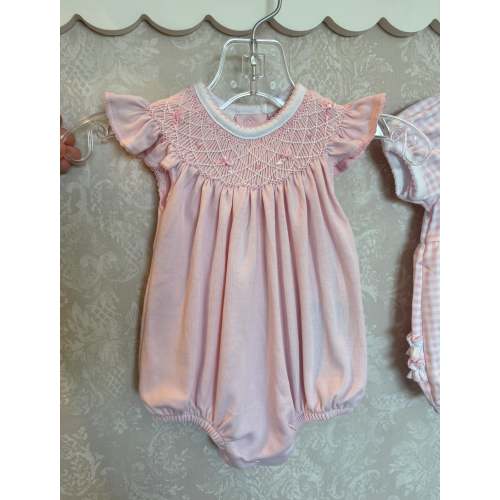 Amelia Classic Smocked Flutter Bubble