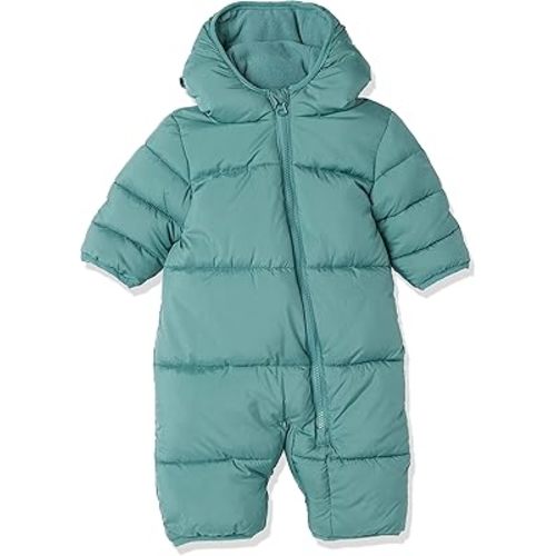 Amazon Essentials Unisex Babies' Water-Resistant Winter Puffer Snowsuit for Boys and Girls