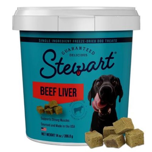 Stewart Beef Liver Dog Treat - 14oz